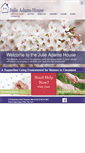 Mobile Screenshot of julieadamshouse.org
